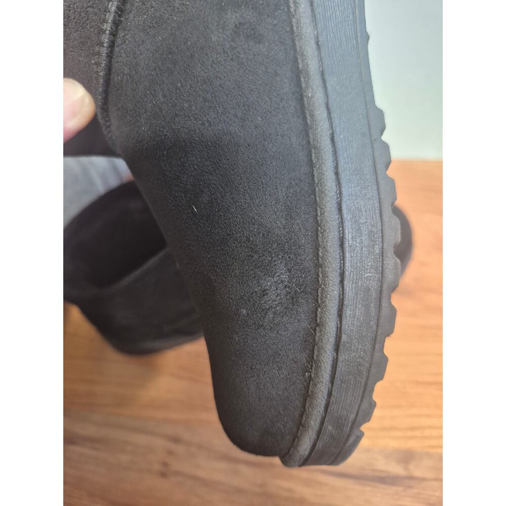 Sonoma Boots Womens Size 7 Black Lupita Fur Lined Warm Faux Suede NWT ss - Picture 4 of 8